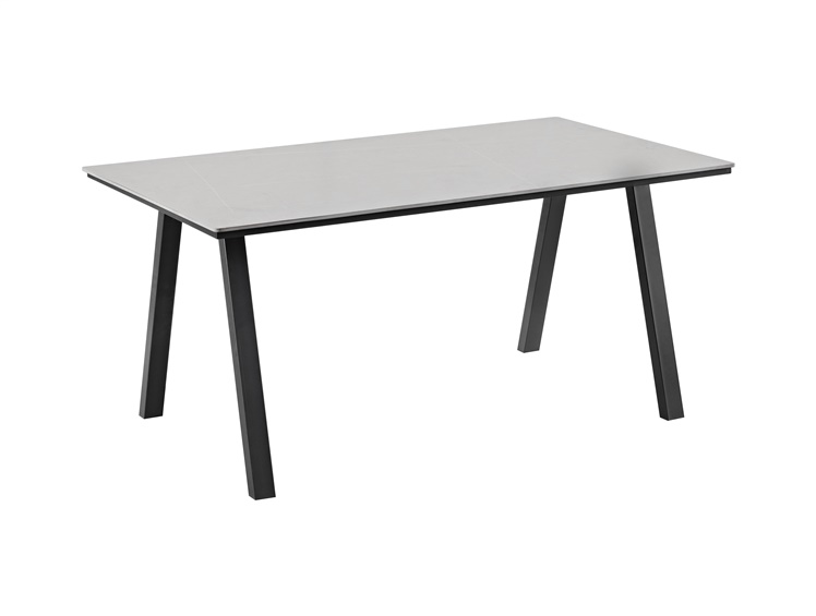 Lauko stalas Domoletti Dino. pilkas. 160 cm x 90 cm x 75 cm