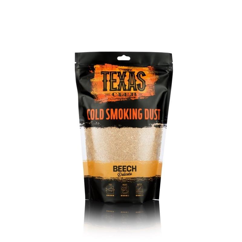 Dulkės šaltam rūkymui Texas Club Dustbeech. bukas. 0.5 kg