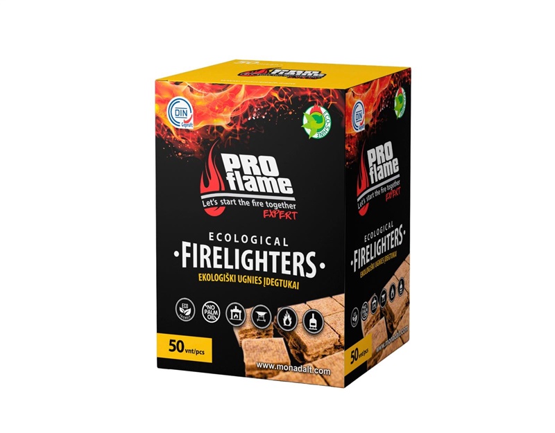 Aizdedzinātājs Pro Flame Expert Firelighters