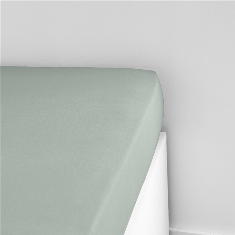 FITTED SHEET SAT TODAY180X200+30 CELADON