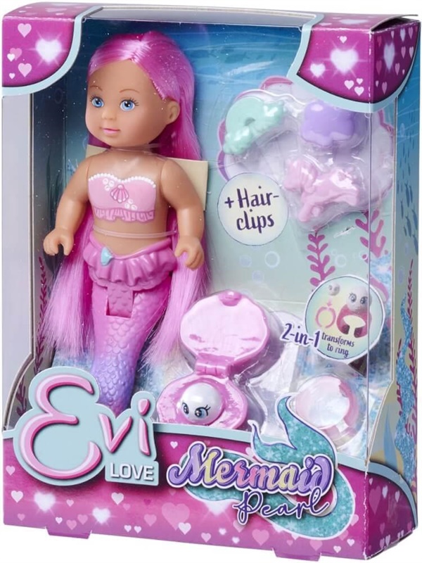 Lėlė su priedais Simba Evi Love Mermaid Pearl 105733699