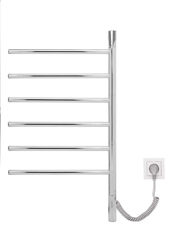 TOWEL HEATER EL E2.L.50X80.KN8.STEP CHR