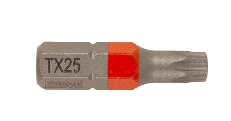 Atsuktuvų antgaliai TX25 25 mm 3 vnt