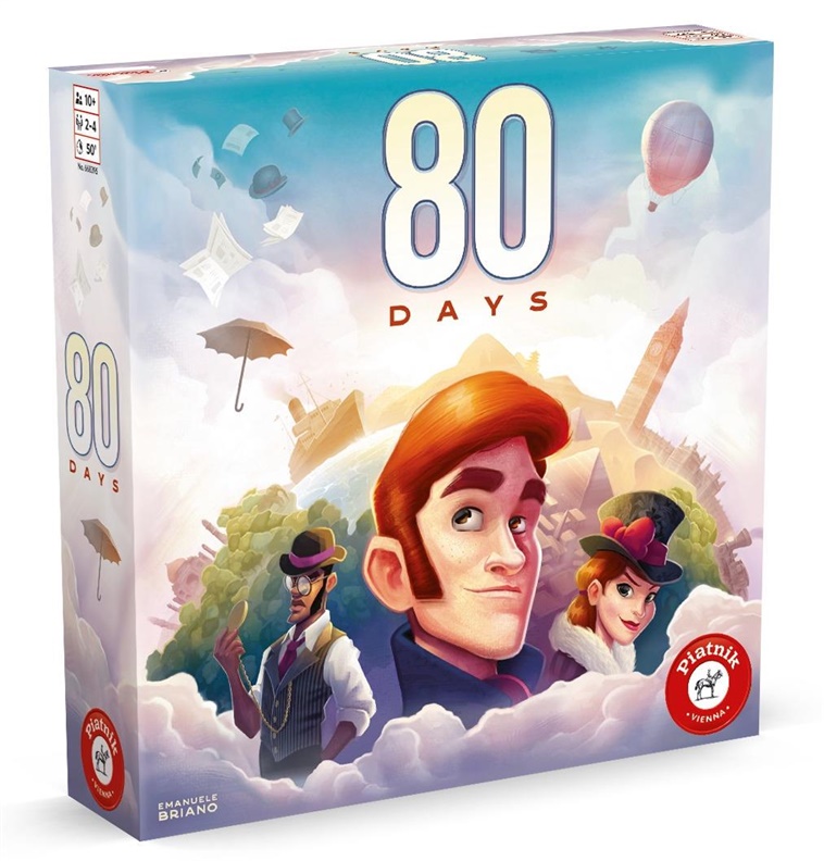 BOARDGAME PIATNIK 80 DAYS EST LV LT RUS