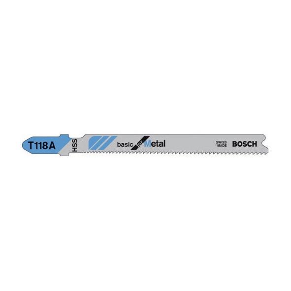 JIG SAW BLADE T 118 A 3 PCS METAL