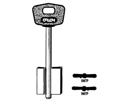 BLANK KEY 8MT(MT-3G/MT-EG) MOTTURA