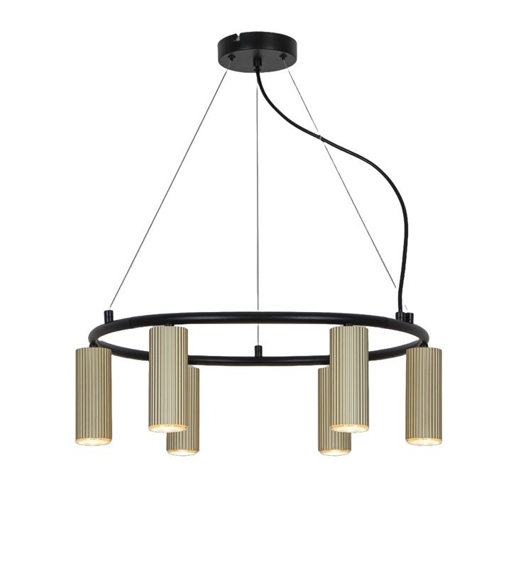 PENDANT LIGHT ICEL 6XGU10 GOLD