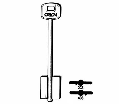 BLANK KEY 4CS(CI-3G) CISA