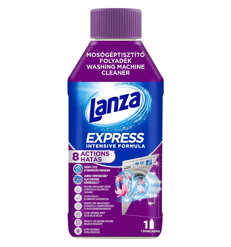 Tīrīšanas līdzeklis. veļas maz mašīnām LanzaExpress. 0.25 l