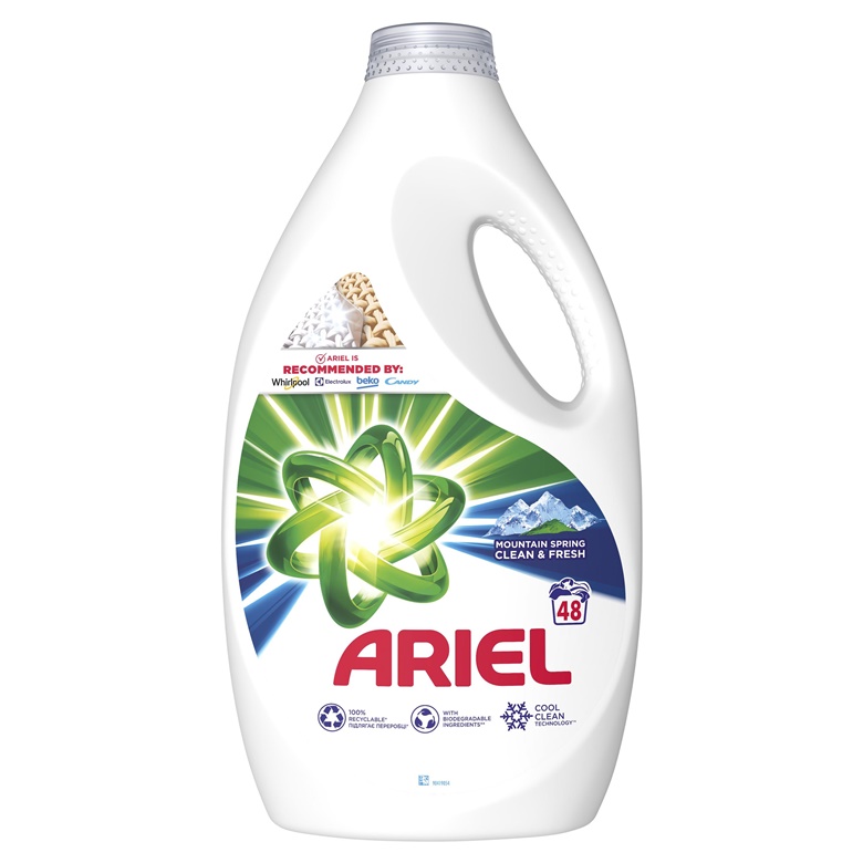 DETERGENT ARIEL MS 48W 2.4L