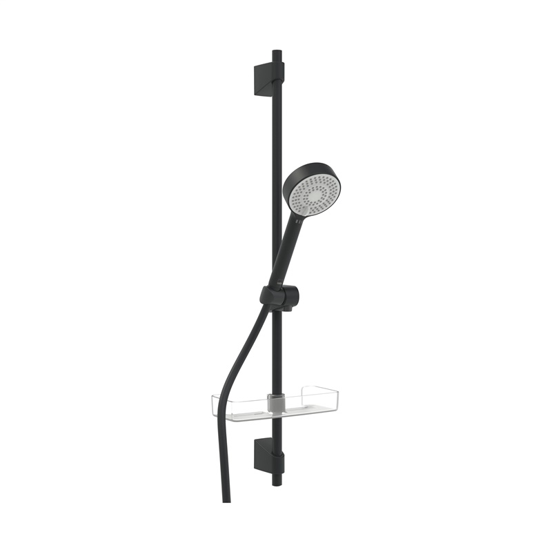 SHOWER SET 544-33 APOLLO BLACK MATT