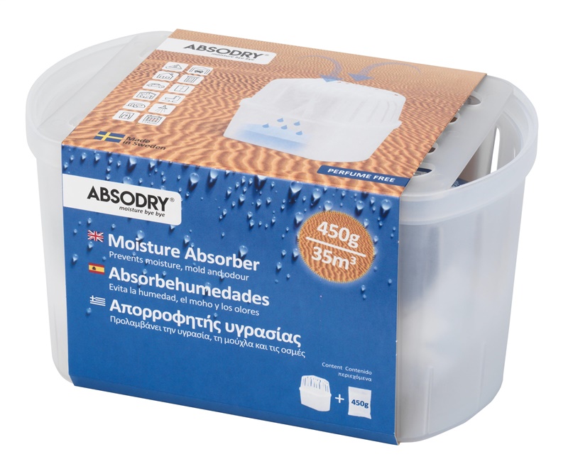 ABSODRY MINI COMPACT 450G WHITE