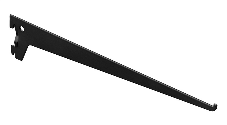 SINGLE BRACKET 400 MM BLACK