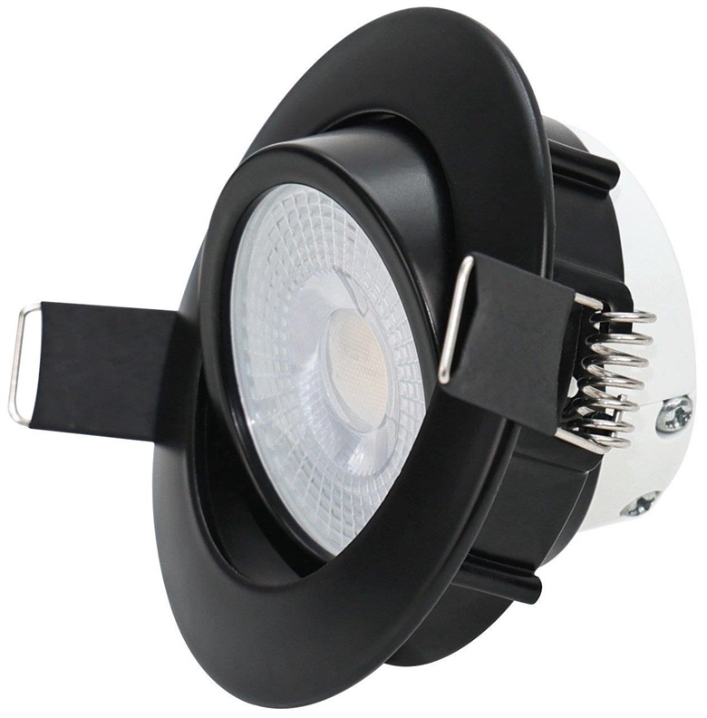 LED LIGHT SPOT 7WN R84 IP20 38D BLACK