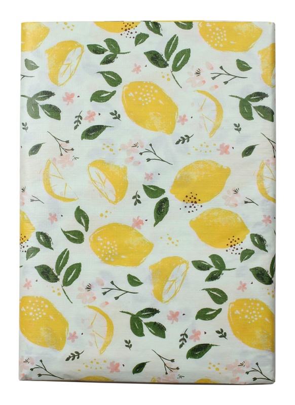 TABLECLOTH GARDEN CYTRYNY 150X180 LEMON