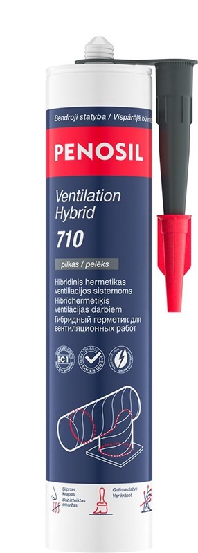 Hermētiķis Penosil Ventiliation Hybrid 710. 0.28 l. pelēka