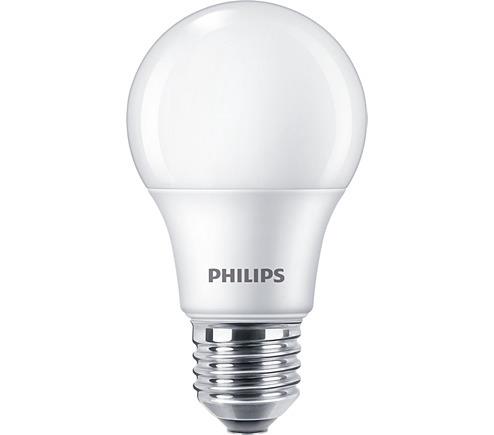 Spuldze Philips LED. silti balta. E27. 8 W. 806 lm