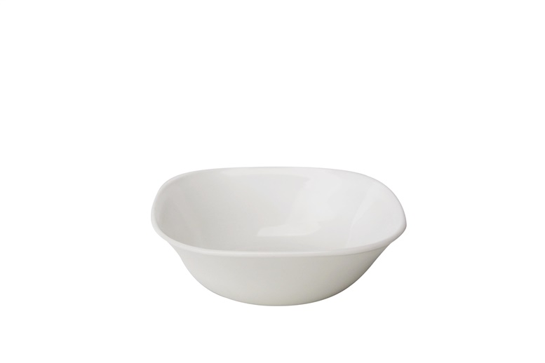 BOWL SQUARE 15.4CM WHITE