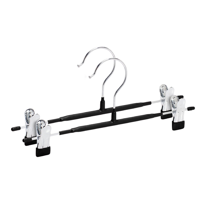 PVC DIPPED HANGER LSMD040 BLACK 2PCS