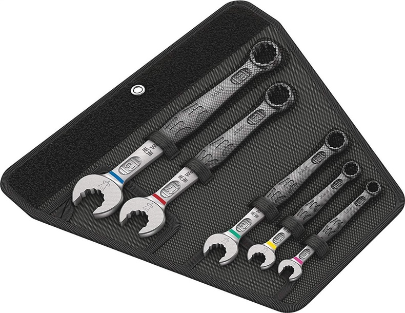 COMBINATION WRENCH SET WERA 5 PCS 8-19MM