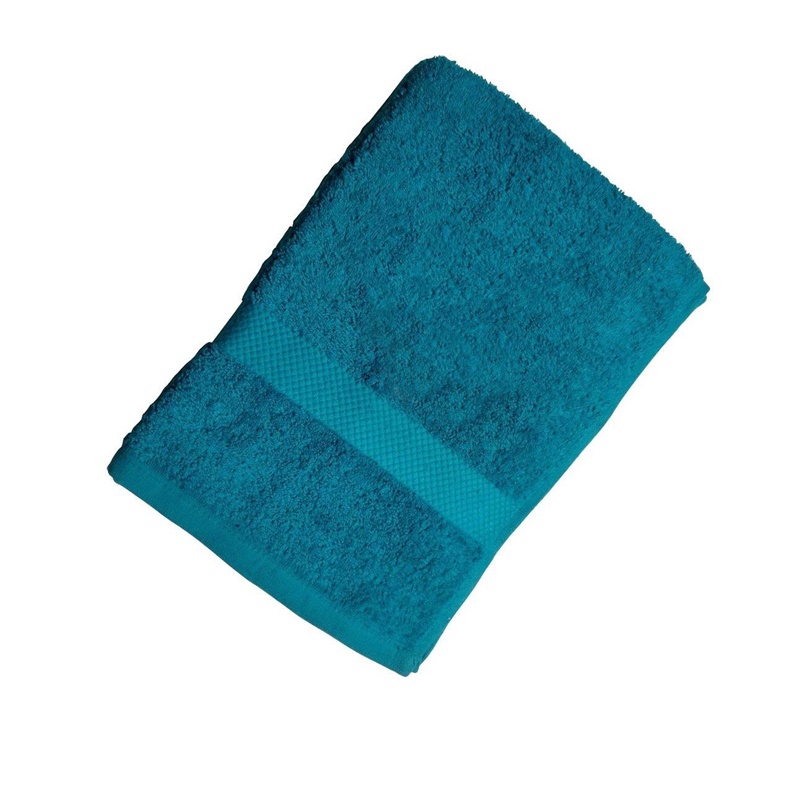 TERRY TOWEL 100X150 758 TURQUOISE