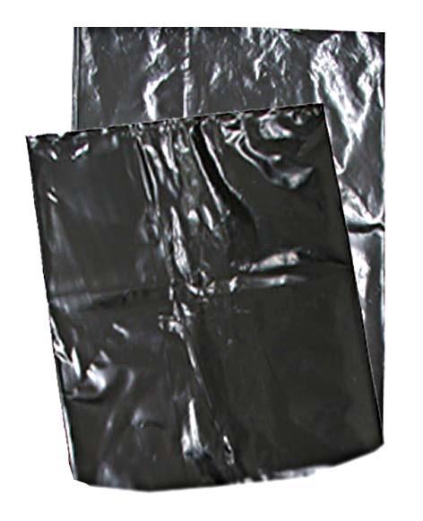 POLYETHYLENE BAG 120X75CM BLACK 100MC