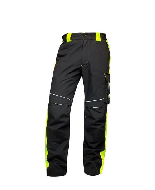 WINTER PANTS ARDON NEON BLACK-YELLOWXXL