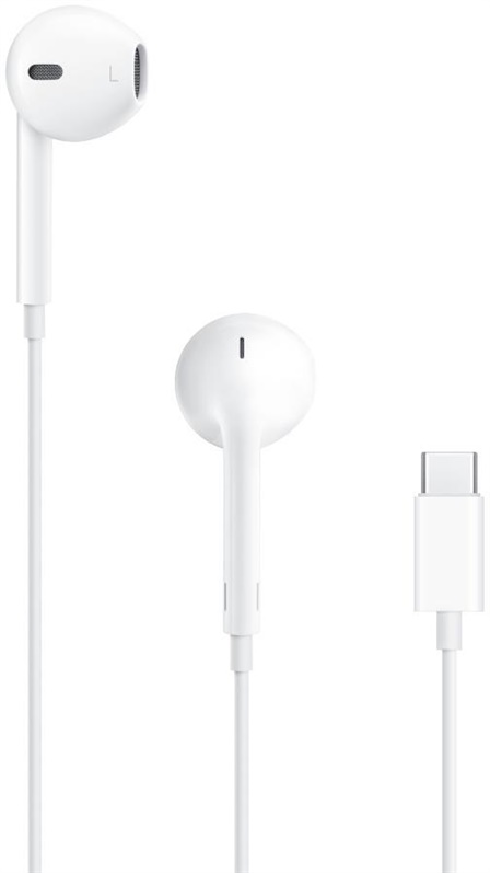 Vadu austiņas Apple EarPods USB-C. balta