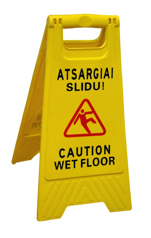 CAUTION WET FLOOR