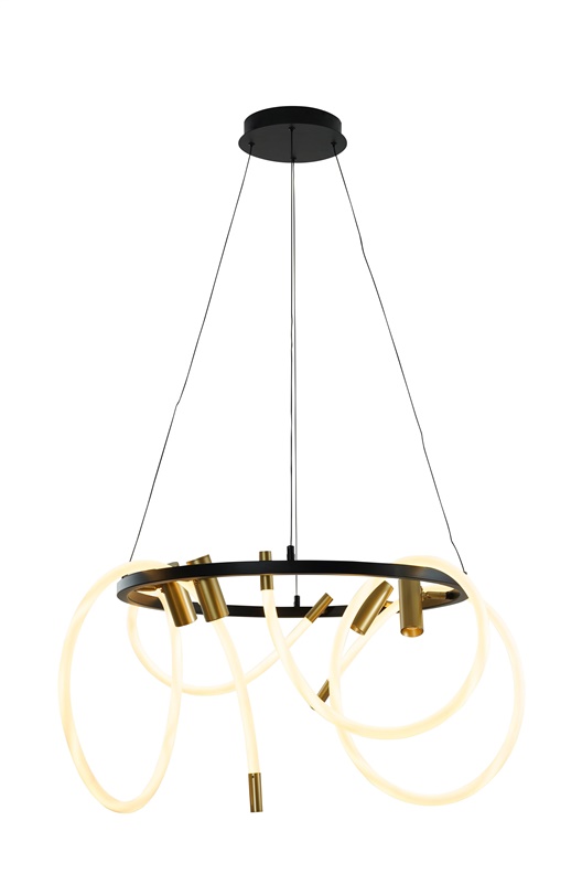 PENDANT LED LIGHT TIGRIS COIL 4000K GOLD