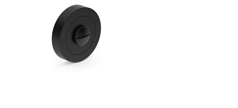 KNOB WC BLACK