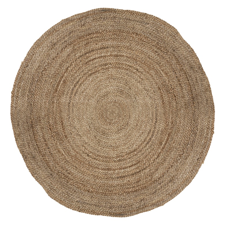 Kilimas Atmosphera Jute 181000. smėlio ruda. D120 cm