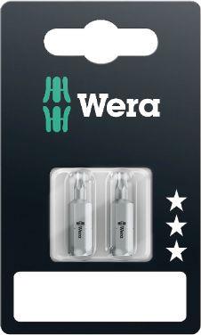 SCREWDRIVER BITS WERA 2 PCS T15X25MM.