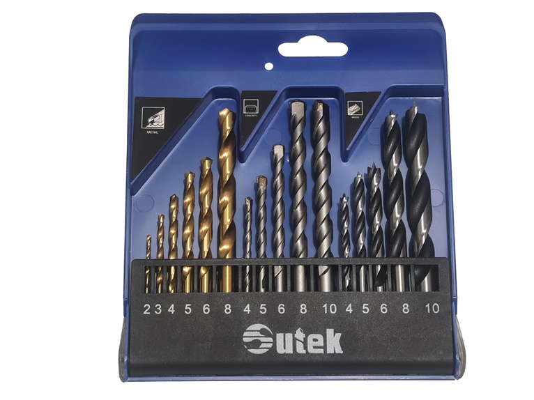 16PCS SUTEK DRILL BIT COMBINATION SET