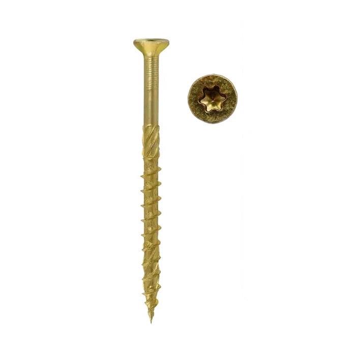 WOOD SCREW TXKMWHT-60300 ZN 100PCS