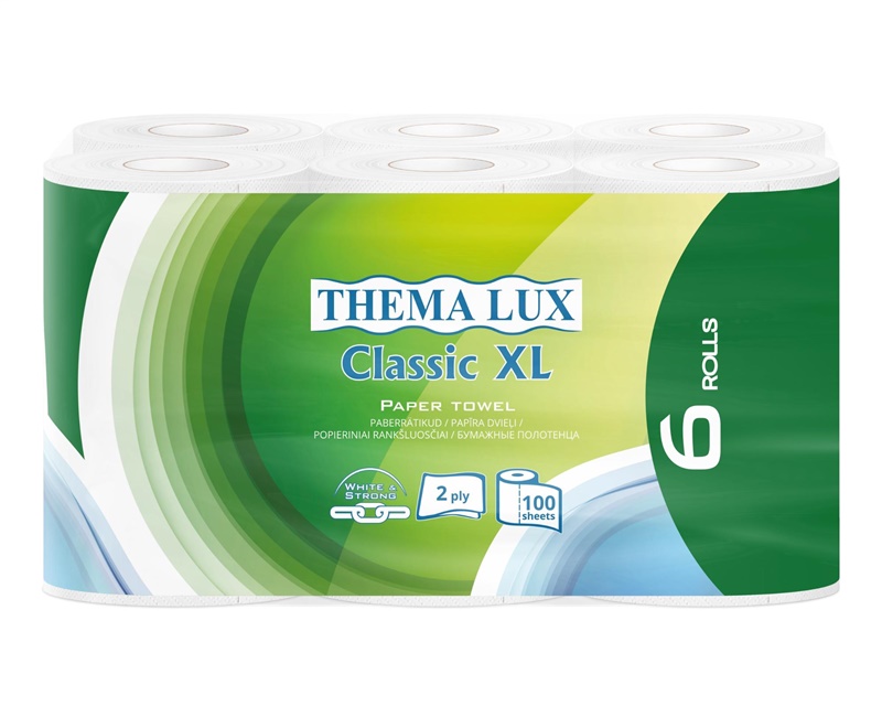 PAPER TOWEL THEMA LUX6PCS 2PL