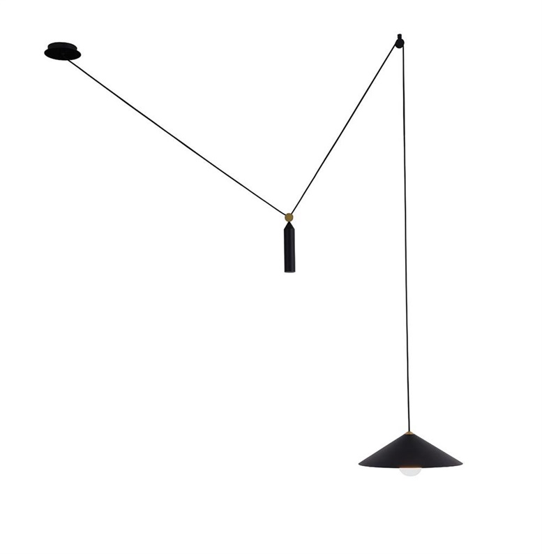 LAMP PENDANT ALTO E27 60W BLACK