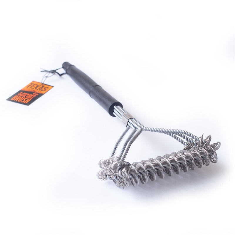 3-HEADED SPIRAL GRILL BRUSH (43 CM)