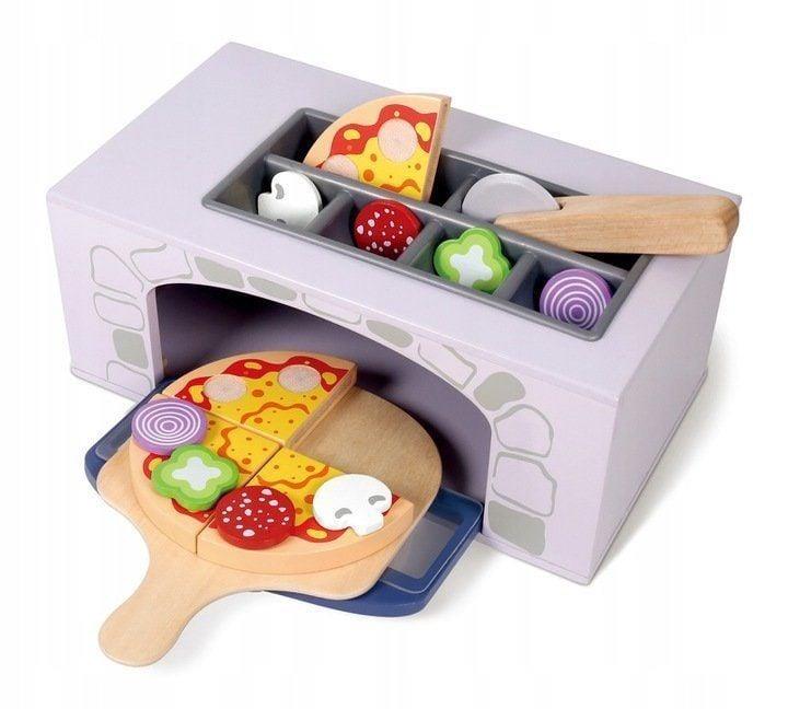 TOY WOODEN PIZZA KIT 4333