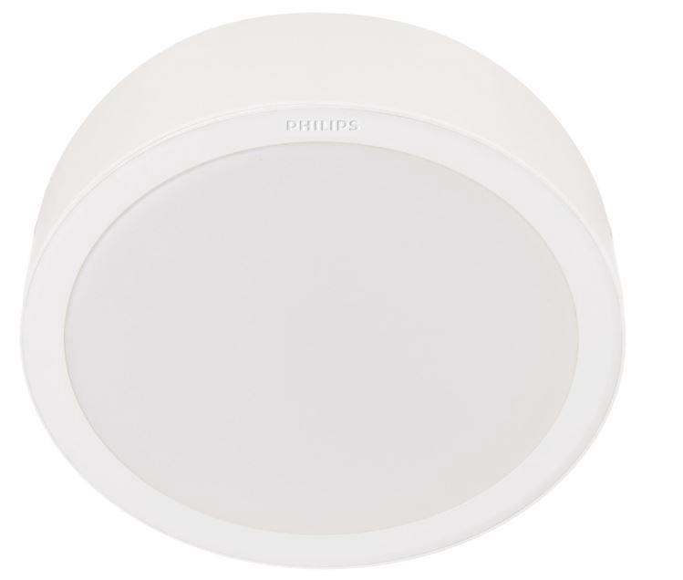 Lampa padziļinājums Philips Meson. 23.5W. 3000°K. LED. balta