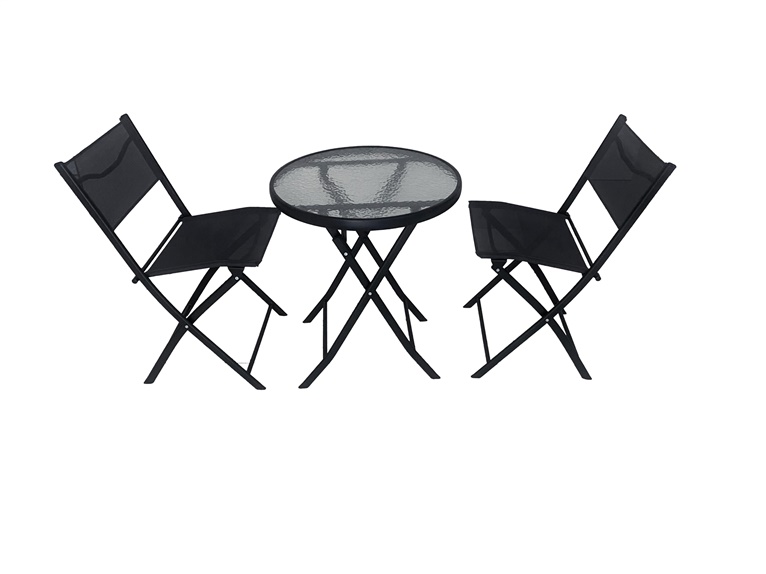 OUTDOOR FURNITUR SET TABLE WITH 2 CHAIRS