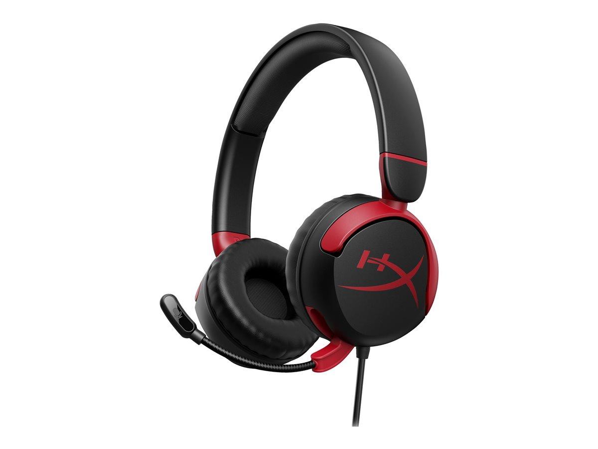 Vadu spēļu austiņas bērniem HyperX Cloud mini. melna