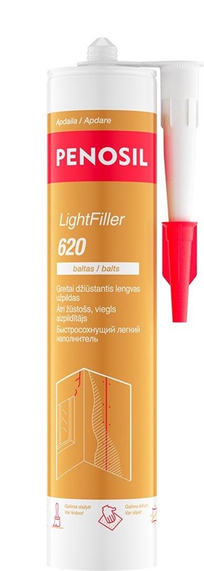 Užpildas PENOSIL LIGHTFILLER 620. baltas. 300 ml