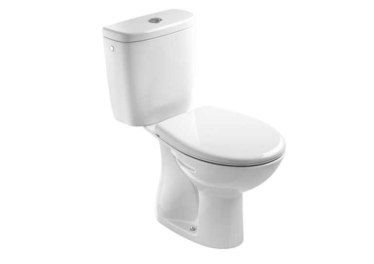 TOILET STANDING VERT 210 WITH COVER WHIT