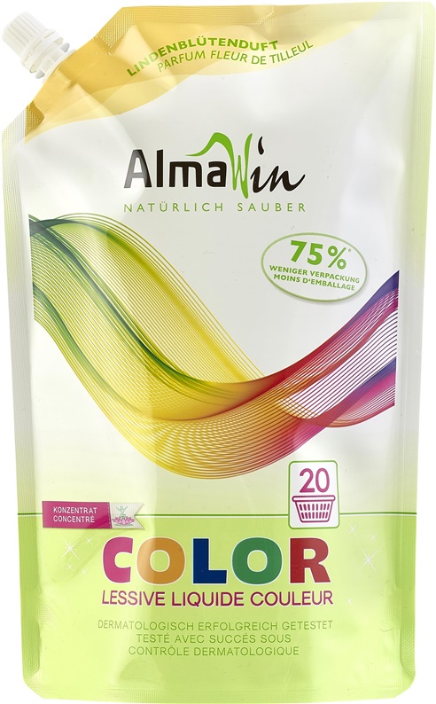 Šķidrs mazgāšanas līdzeklis ekoloģiska AlmaWin.Color. 1.5 l