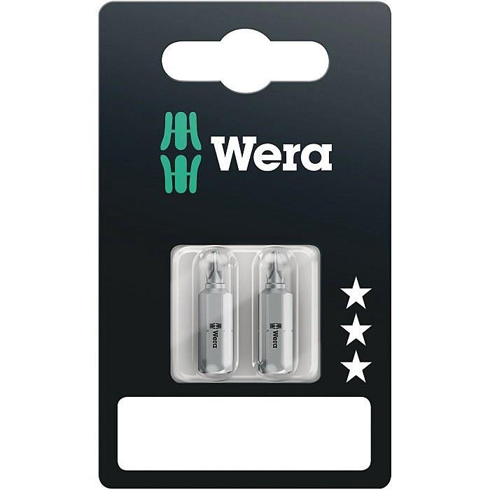 SCREWDRIVER BITS WERA 2 PCS PH1X25MM