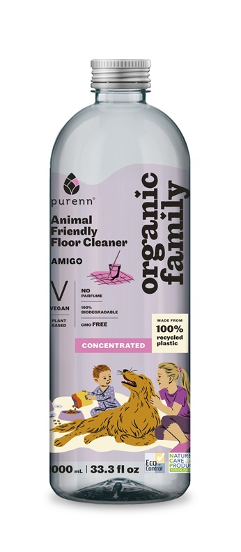 FLOOR CLEANER PURENN ANIMAL FRIENDLY 1L