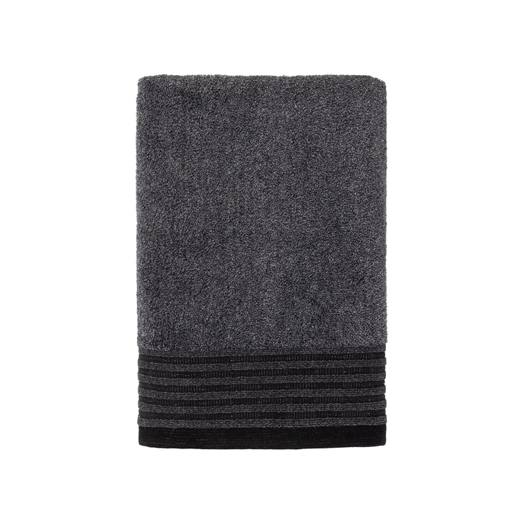 TOWEL HUDSON 650 GSM 70X140CM BLACK