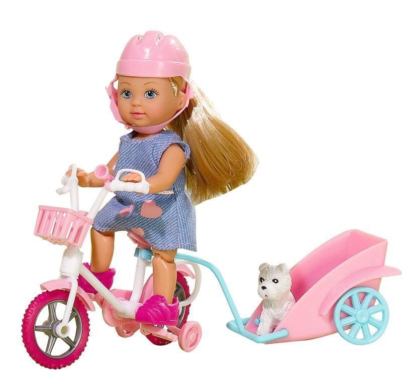 TOY DOLL EVI DOLL WITH A BIKE 105730783