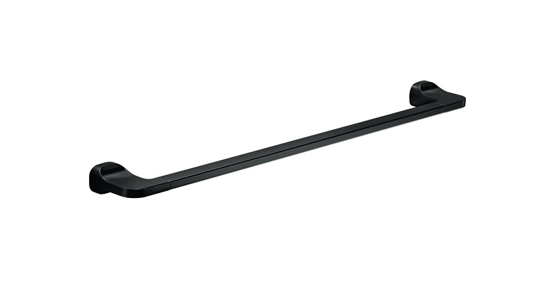 AMALFI TOWEL HOLDER 60 CM MATT BLACK